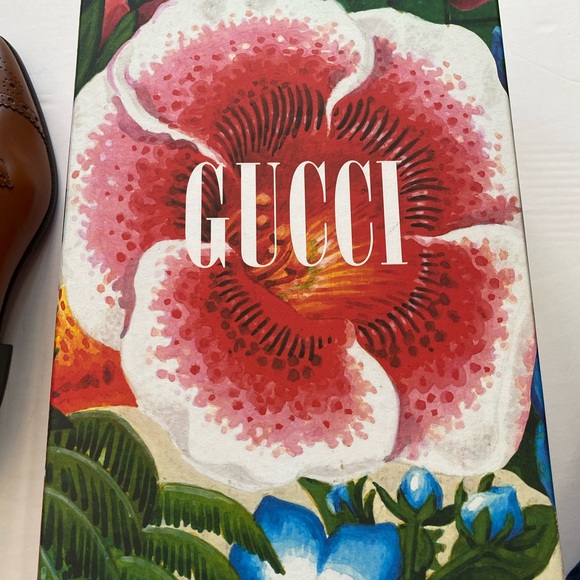 NIB Full set Gucci men’s waxed calf brogues - Picture 16 of 16